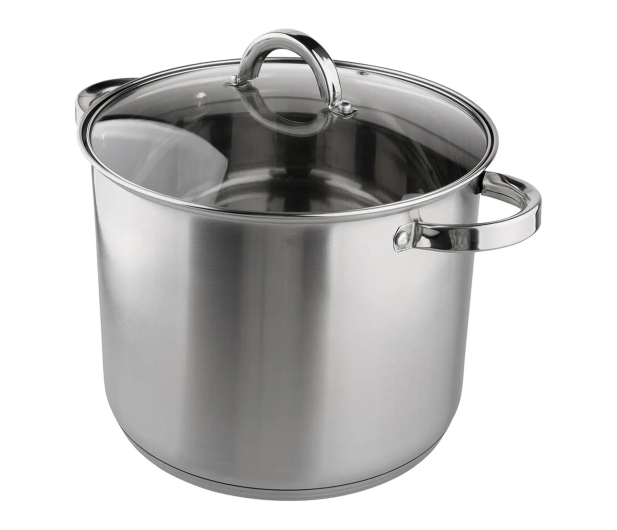 Altom Fabio garnek wysoki nierdz. 26cm 10,5l z pokrywą szklaną - 1580519 - zdjęcie 2